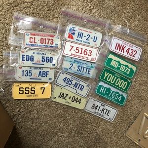 Bicycle plates